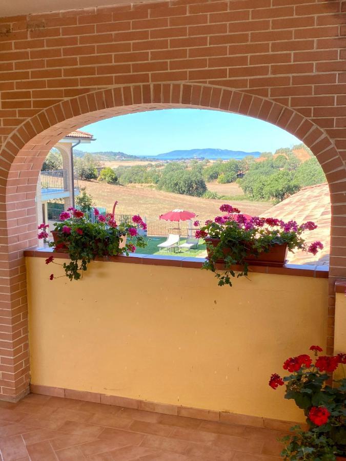 פונטבלנדה Hotel Ristorante Le Querciolaie Dei Ricci מראה חיצוני תמונה