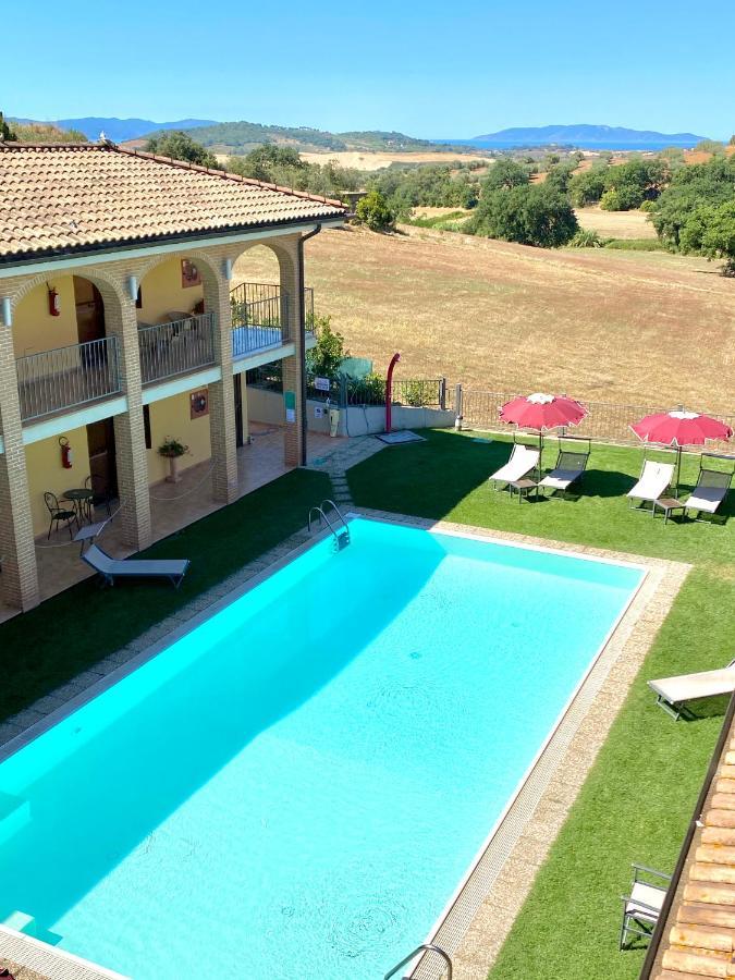 פונטבלנדה Hotel Ristorante Le Querciolaie Dei Ricci מראה חיצוני תמונה